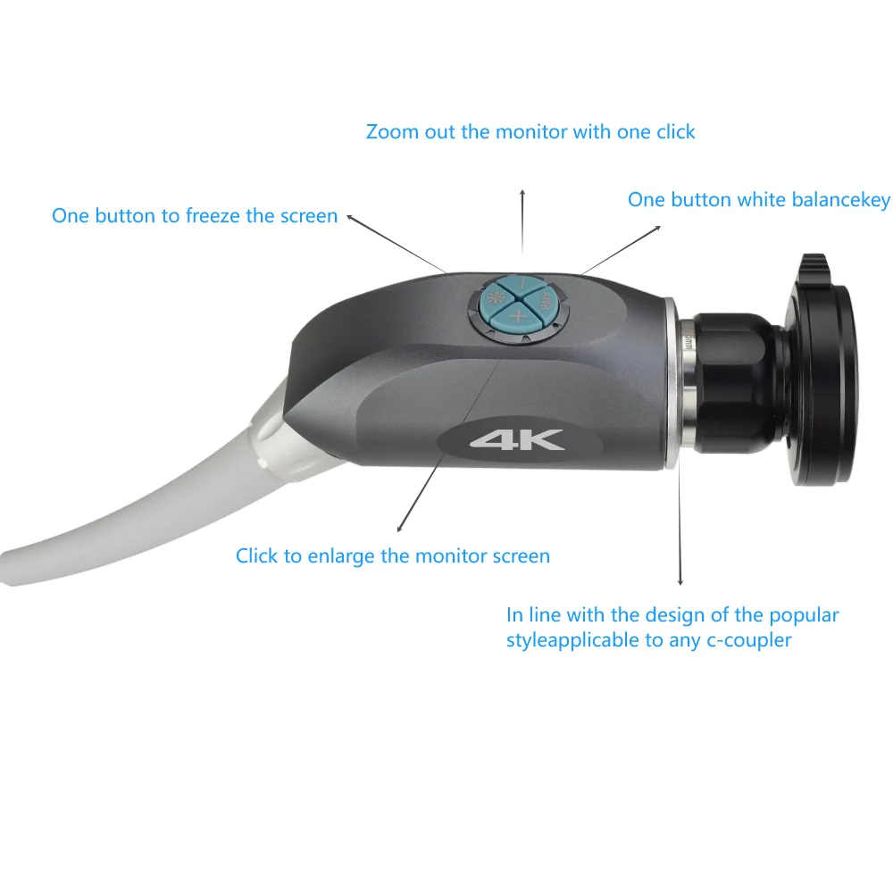 Professional  medical endoscope camera flexible and economical video instruments surgical for diagnosis