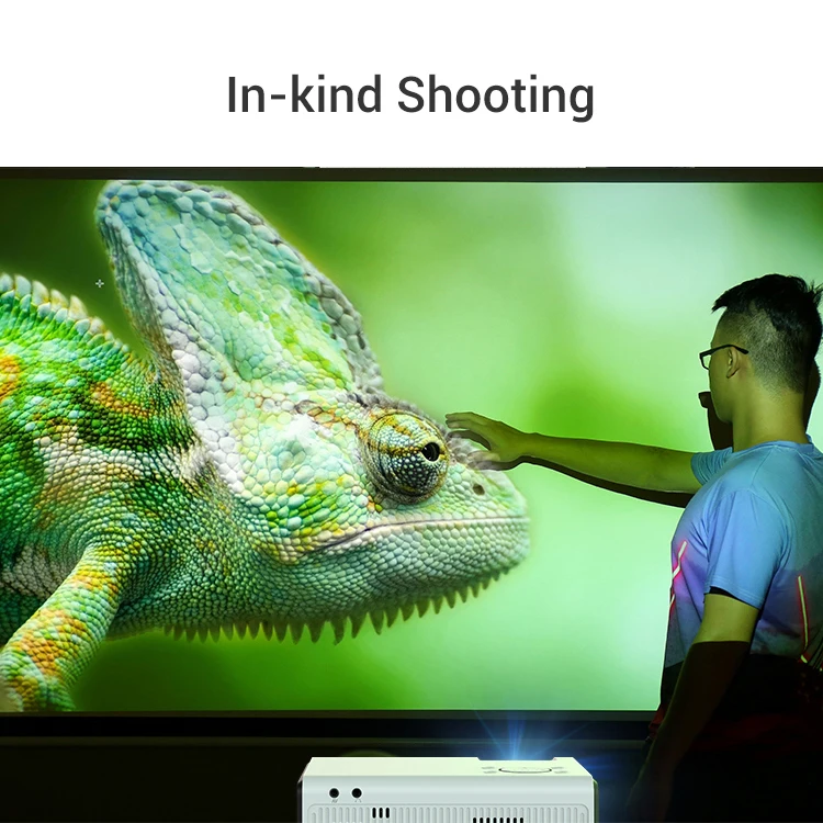 Hotack full hd standard projectors 10000 lumens multimedia portable home theater pico pocket 1080p 4k lcd hd led mini projector