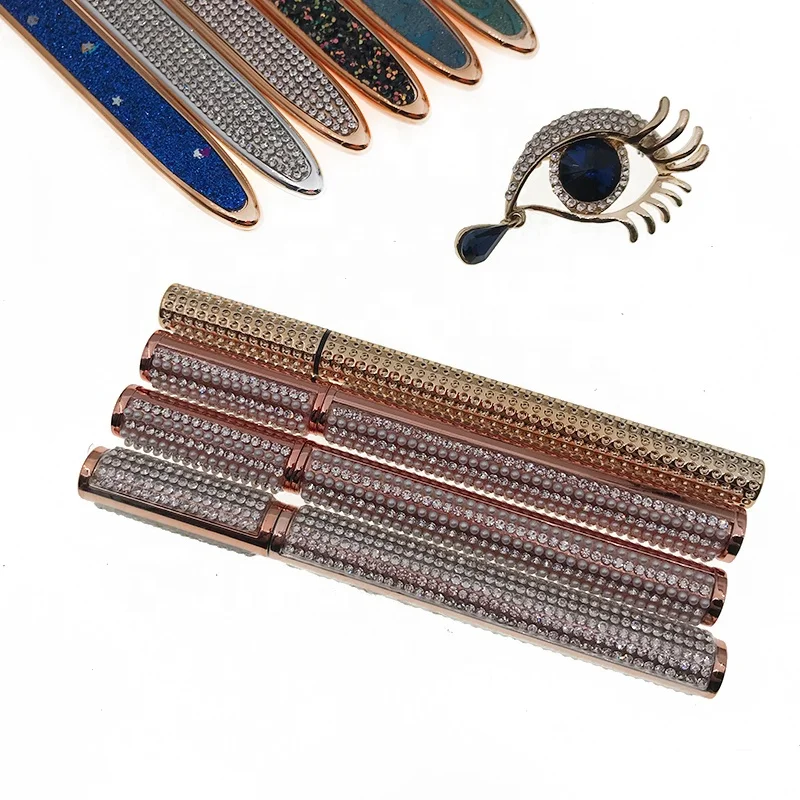 different packaging clear black brown eyeliner glue pen