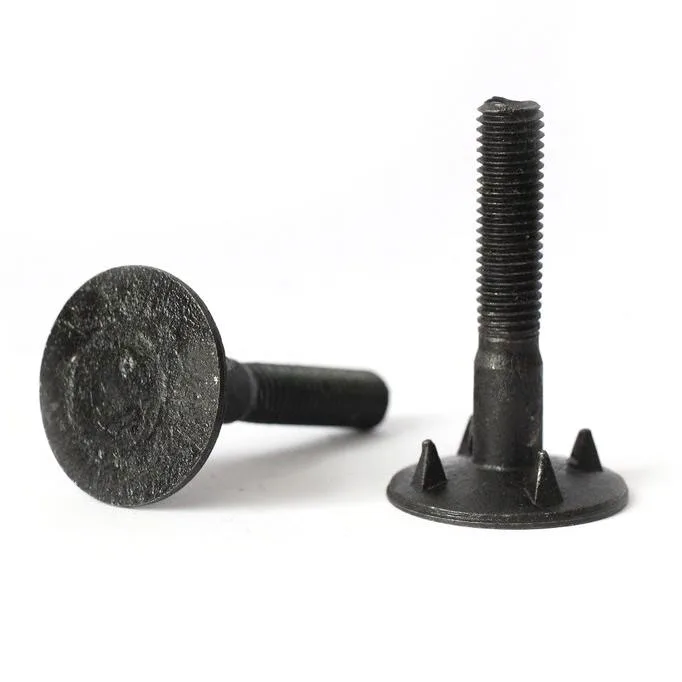 DIN15237 belt screws fanged elevator bolt with spikes