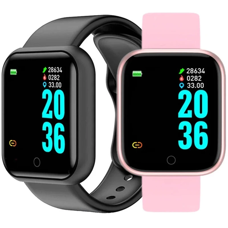 Smartwatch 1.44 Inch Color Screen Band reloj inteligente relogio Cheap Price Y68 D20 Smart Watch
