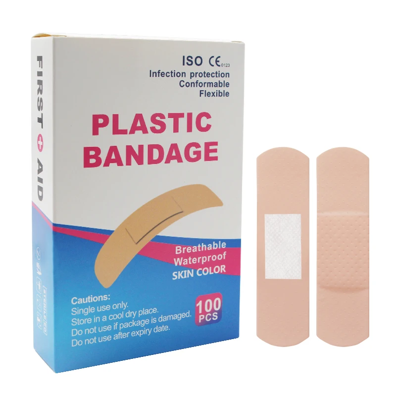 Hot-selling Waterproof and Customizable Band-Aids Plastic Bandages Protect Wound Band-Aids