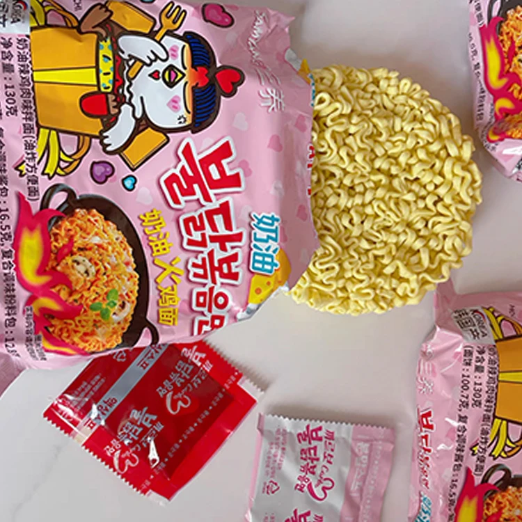 Оптовая продажа от производителя горячая острая курица в Корейском стиле лапша