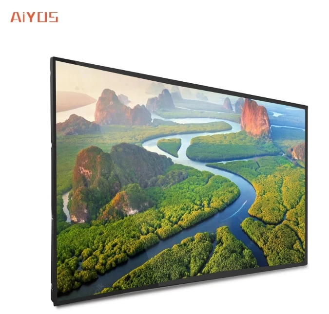 Brand New 43inch Advertising Display Screen Wall Mounted Super Energy Saving Electronic Signage Restaurant Digital Menu Board