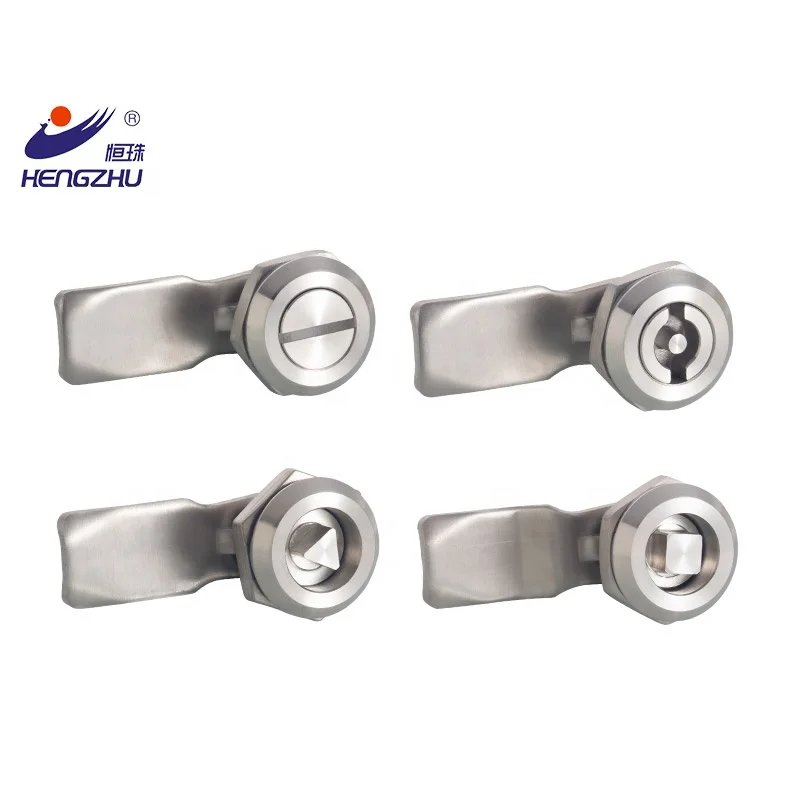 
MS705-2S Hengzhu quarter turn 304 stainless steel lock cam lock 