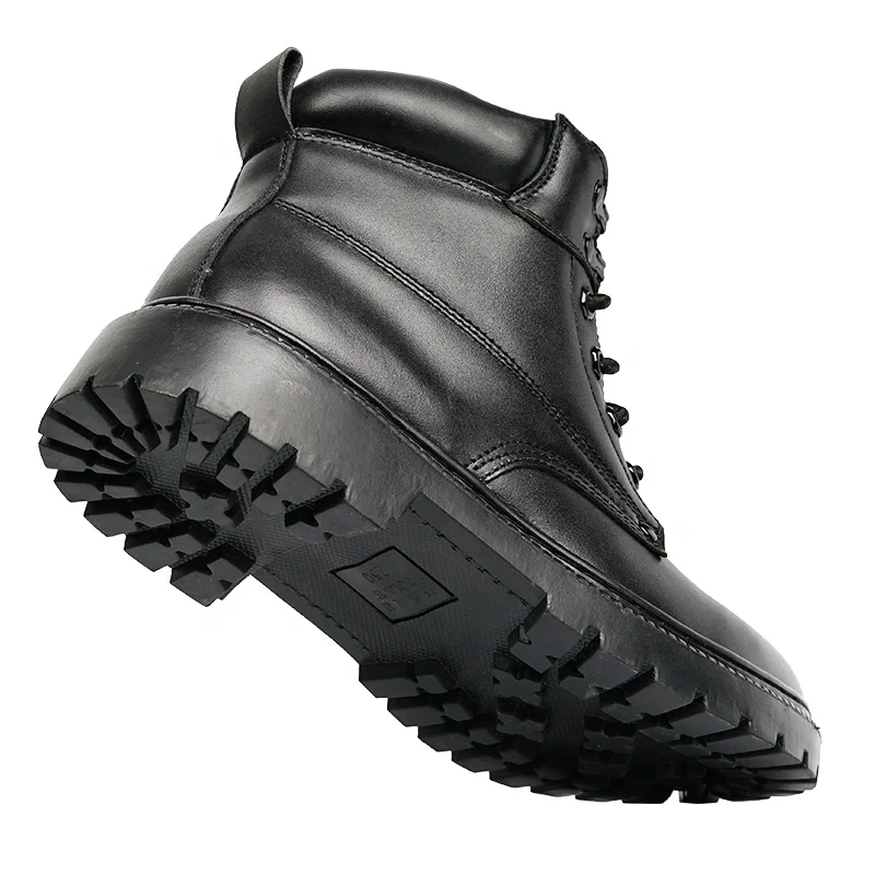 Wholesale Black Warm Martin Boots Safety Waterproof Outdoor Boots Comfortable Snow Boots