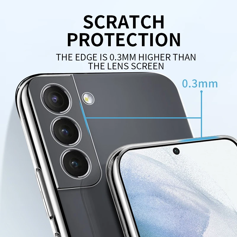 Factory Price Hybrid Transparent Clear Tpu Case Crystal Phone Case For Samsung S22 + 22ultra S22PLUS