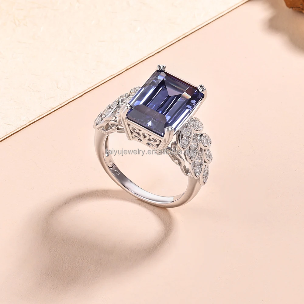 Кольцо из муассанита, ювелирные изделия из муассанита, ювелирные изделия из стерлингового серебра, 925, женские изделия, изделия из 14 карат, позолоченные ювелирные кольца