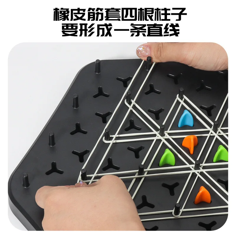 Multiplayer Puzzle Game Brain Toys Territories Capture Family Game Chess Game Portable 2-4 player battle party toy