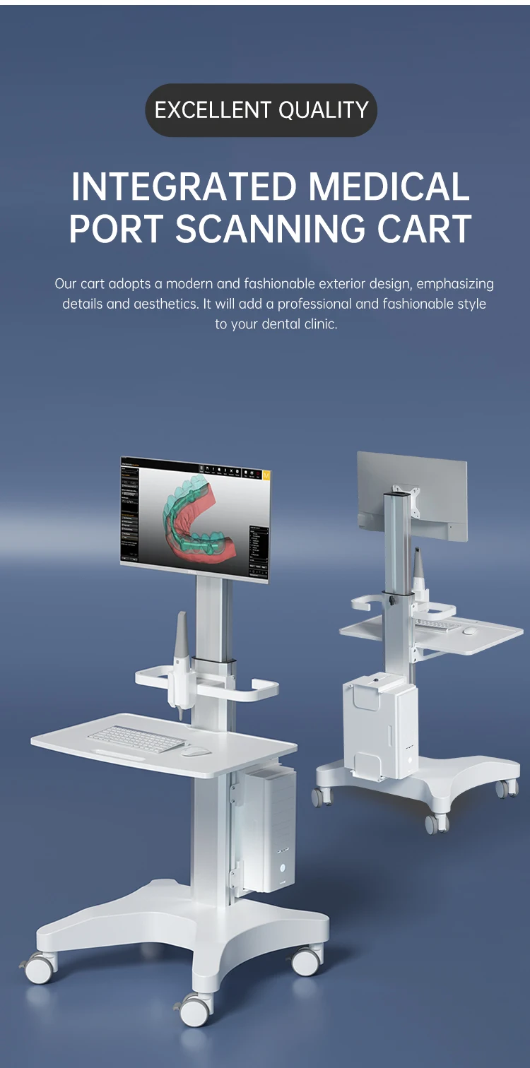 The Best Price Dental Trolley With Socket Clinic Furniture Dental Cart With The Tray