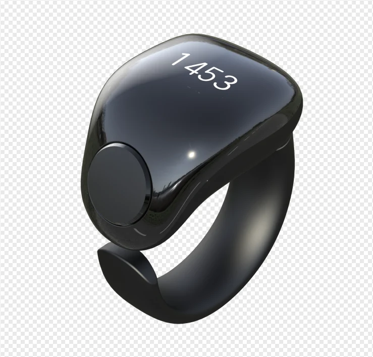 iqibla zikr ring Muslim tally counter electronics smart rings tasbih Digital azan clock tasbeeh ring digital counter