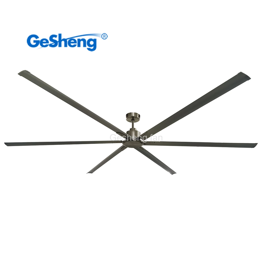 industrial 72 84 100 120-Inch Aluminum DC Motor Ceiling Fan with 6 Blades Remote Control