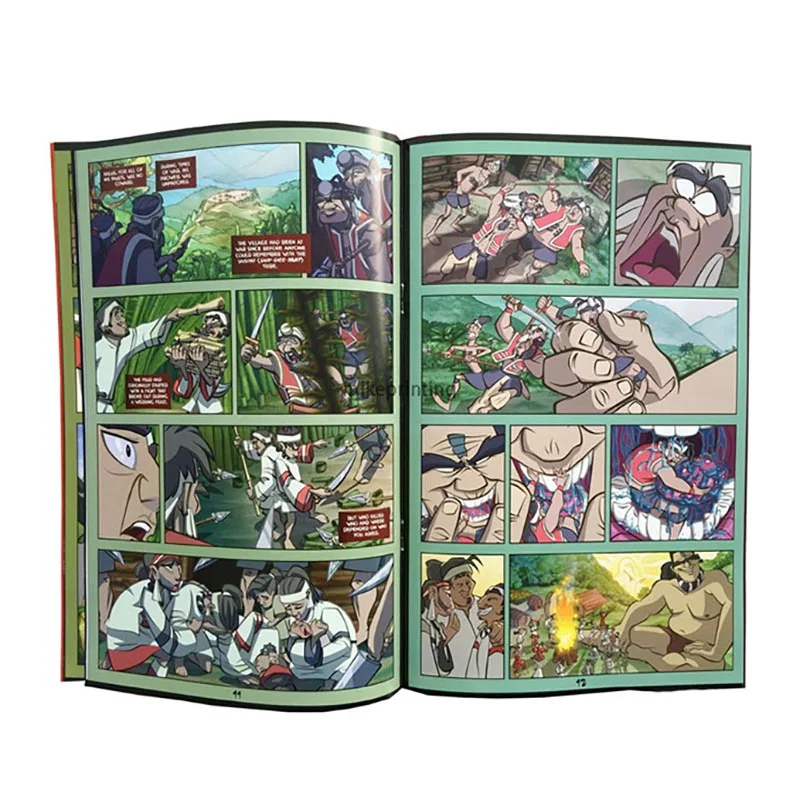 Low Cost Comic Professional Manufacturer English Book Hardcover Books Printing