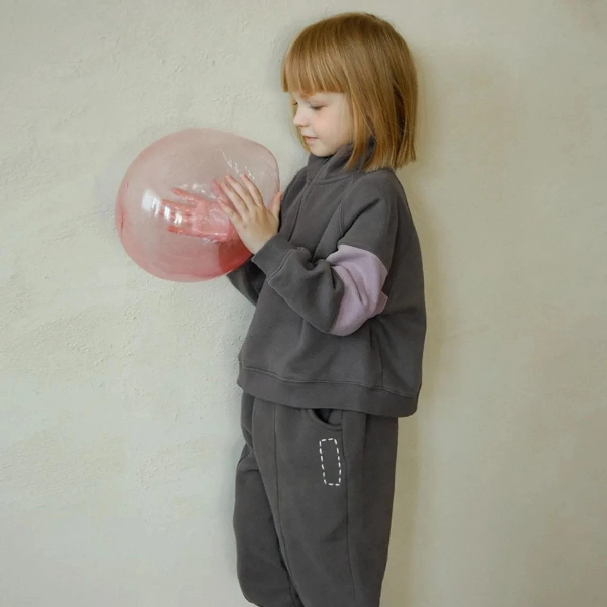 Korean Fashion Spring Autumn Kids Outfits 2pcs Hoodies and Pants Casual Boys Sports Clothing Sets