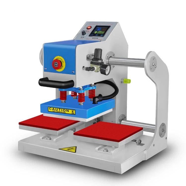 Heat transfer printing equipment, semi-automatic pneumatic flat plate label marking, hot press transfer printing machine