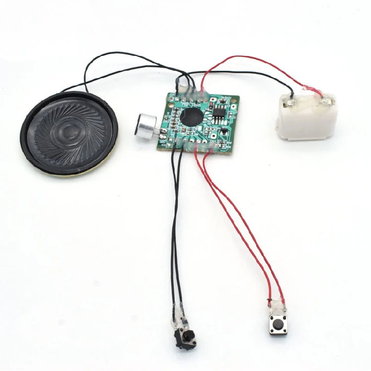 Customize programmable recordable music chip voice recording use in musical greeting cards