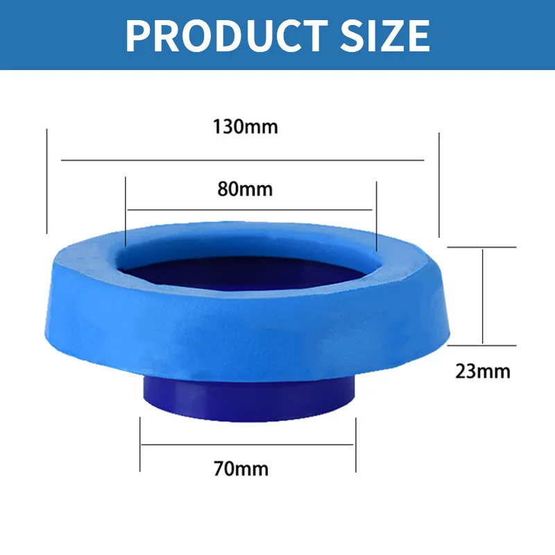 WC Toilet Rubber Gasket Seal Ring Toilet rubber seal  Blue Color, accept customize color