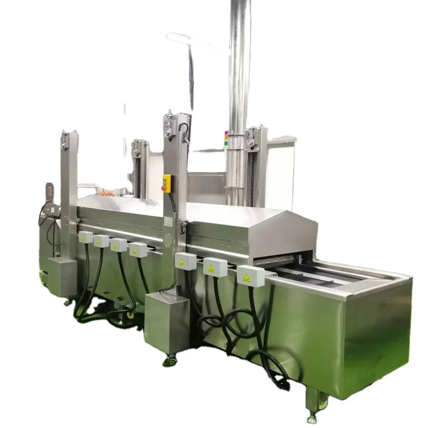 Large output commercial customized low price high quality big kfc chicken frying machine