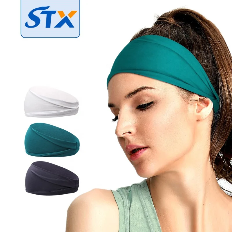 Shuntaixin Wholesale Designer Fashion Fit Face Skincare Makeup Woman Hair Band Cloth Elastic Custom Sports Headband With Logo
