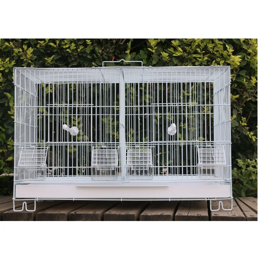 wholesale birdcages High quality luxury parrot canary bird iron cage bird breeding Stackable bird cage