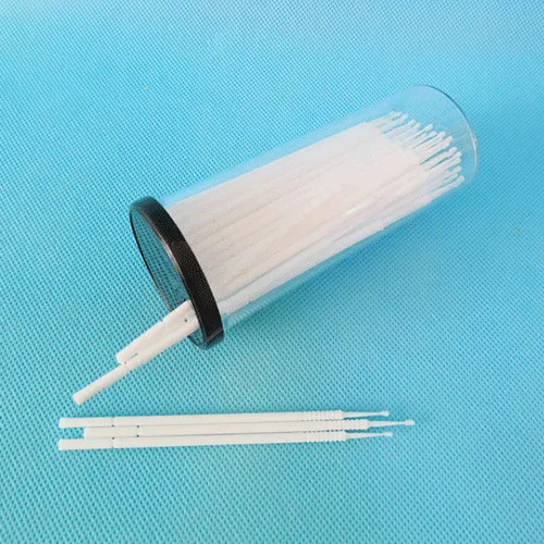White Disposable Micro Brush Applicator for Eyelash (1.0cm long tip)