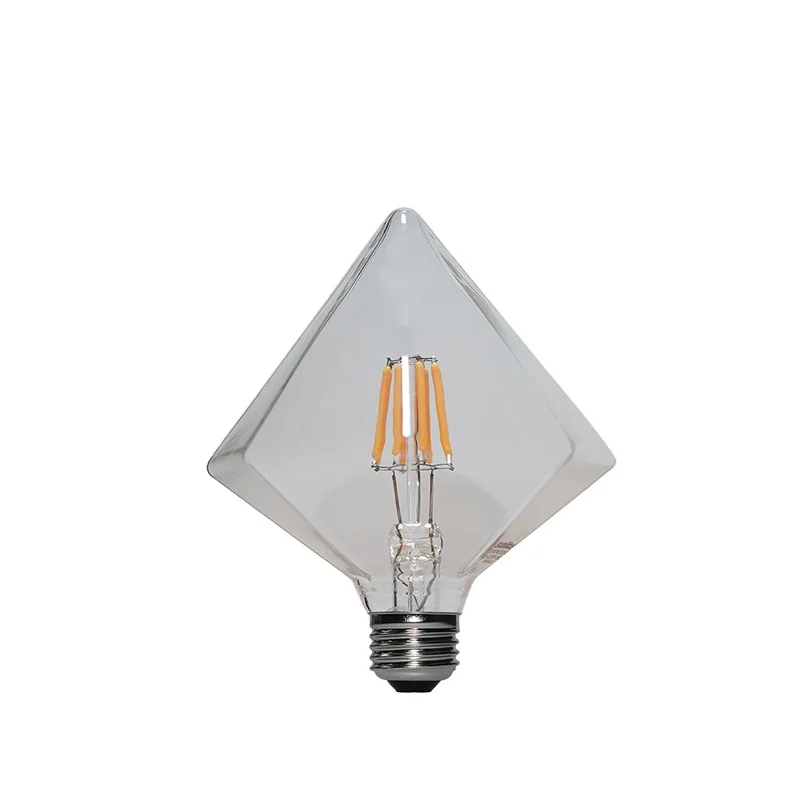Filament Amber Glass Vintage Edison Incandescent Light Bulb Soft White Light