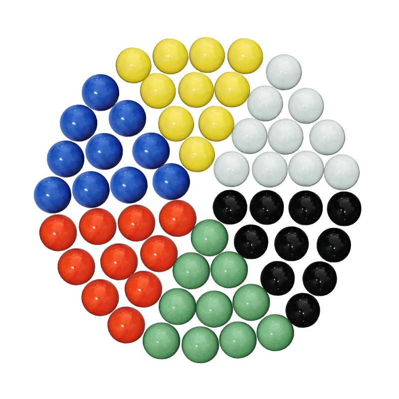 16mm & 25mm Kids Toy Glass Marbles - Fun Ball Set for Playtime