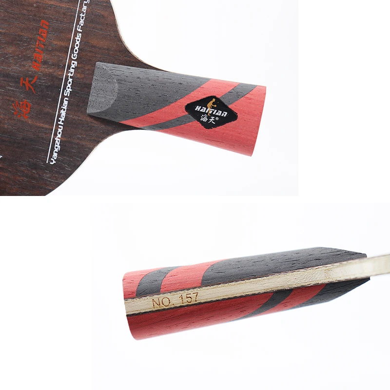 Carbon table tennis racket golden and yellow zlc pingpong blade black ebony wood pingpong blade