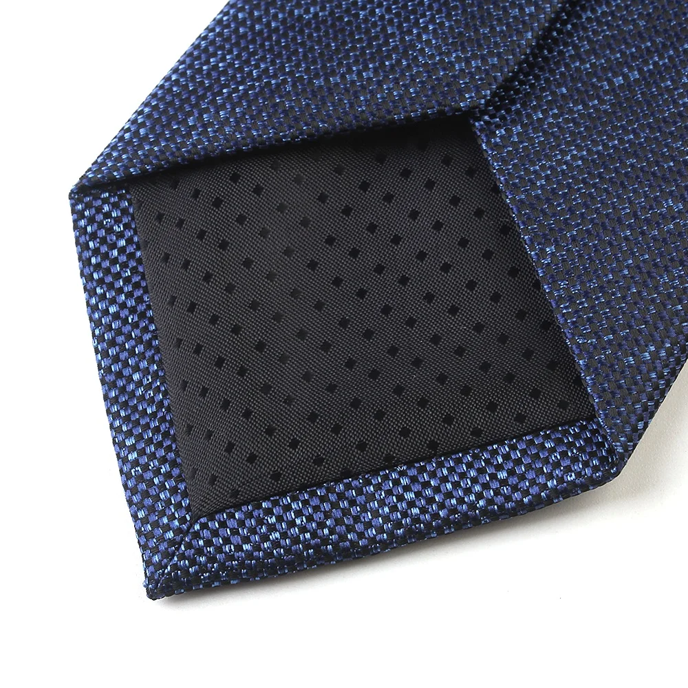 Polyester Ties Male Neckties Wholesale Clip Cufflinks Handkerchief Neckties 8cm Cheap Price Promotion Herren Krawatten Neckties