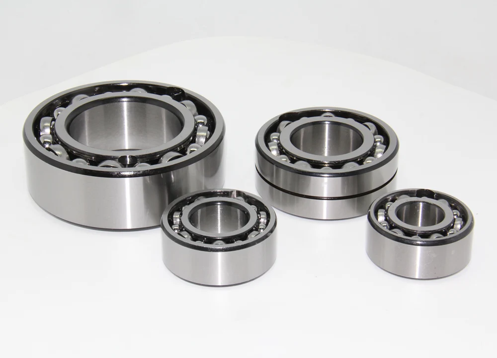 HRTZC  Double row angular contact ball bearing with S-shaped iron retainer with installed ball gap 3313 S