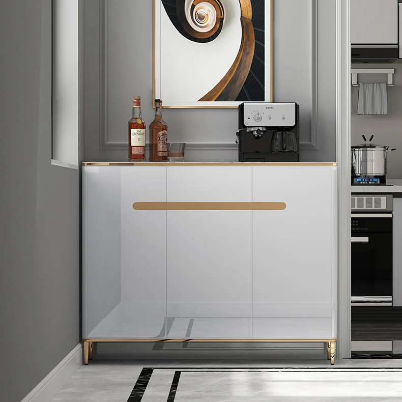 Nordic light luxury simple living room restaurant by the wall entrance cabinet locker storage box living room cabinets