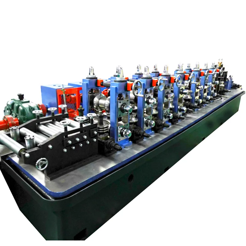 TY50 ladder pipe ERW rectangle steel pipe tube mill making machine