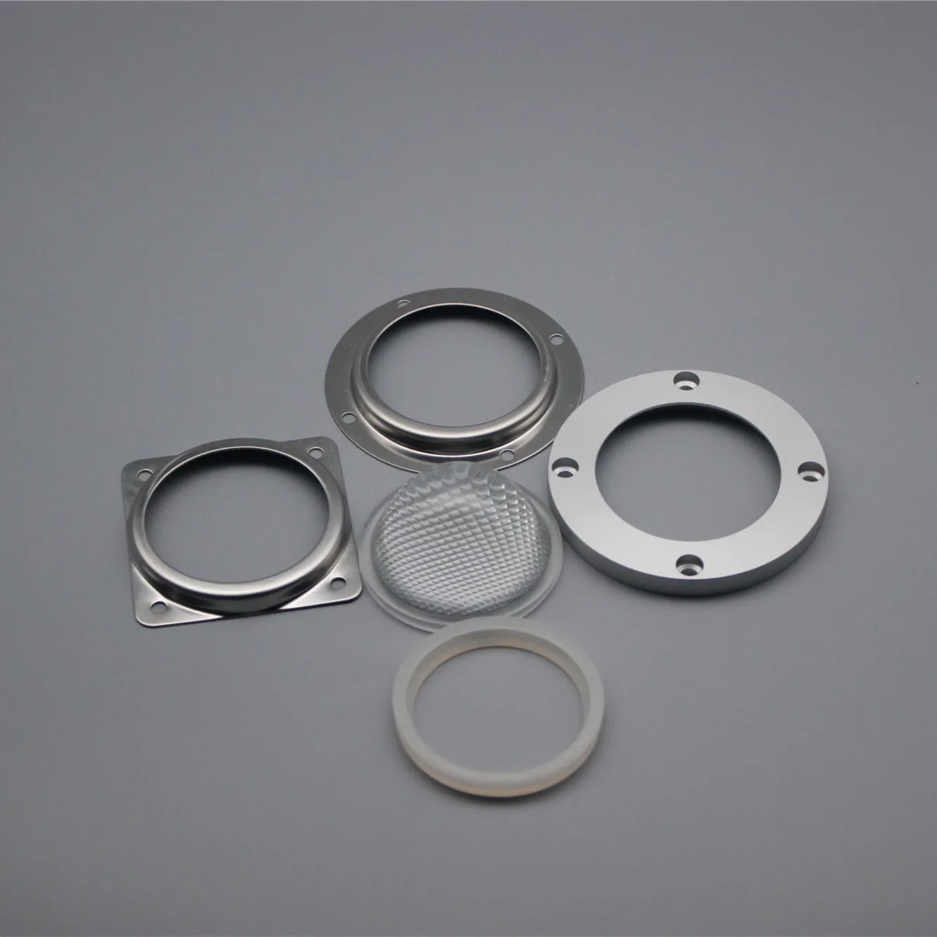 High Power LED focus lens 50mm for COB led outdoor lighting