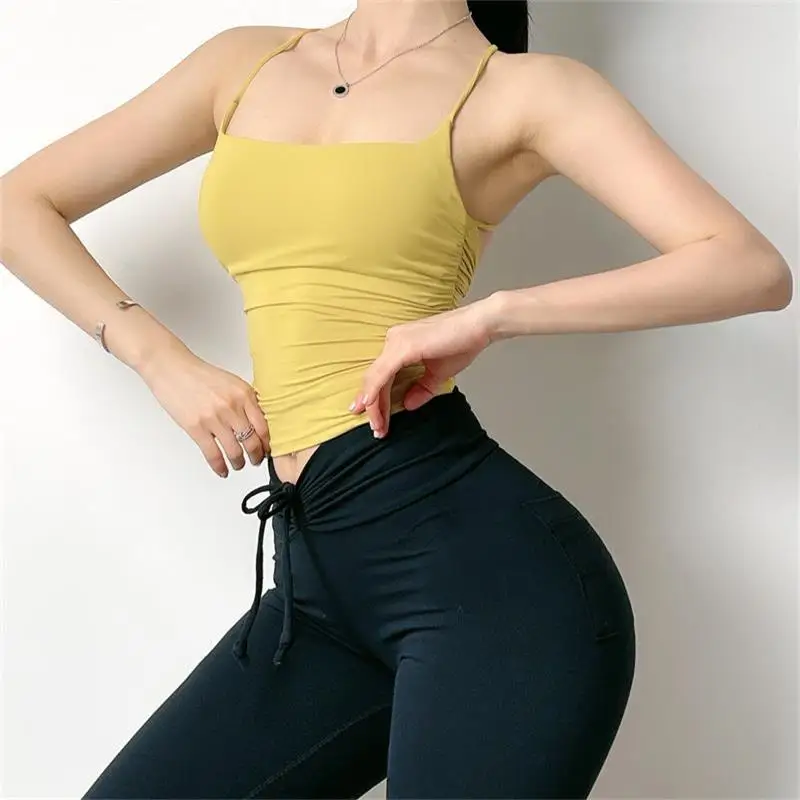 
Женские спортивные бюстгальтеры с индивидуальным логотипом, спортивная одежда, жилет, Женская Противоударная одежда для бега, йоги, бюстгальтер, Женская ударопрочная одежда для бега и фитнеса 