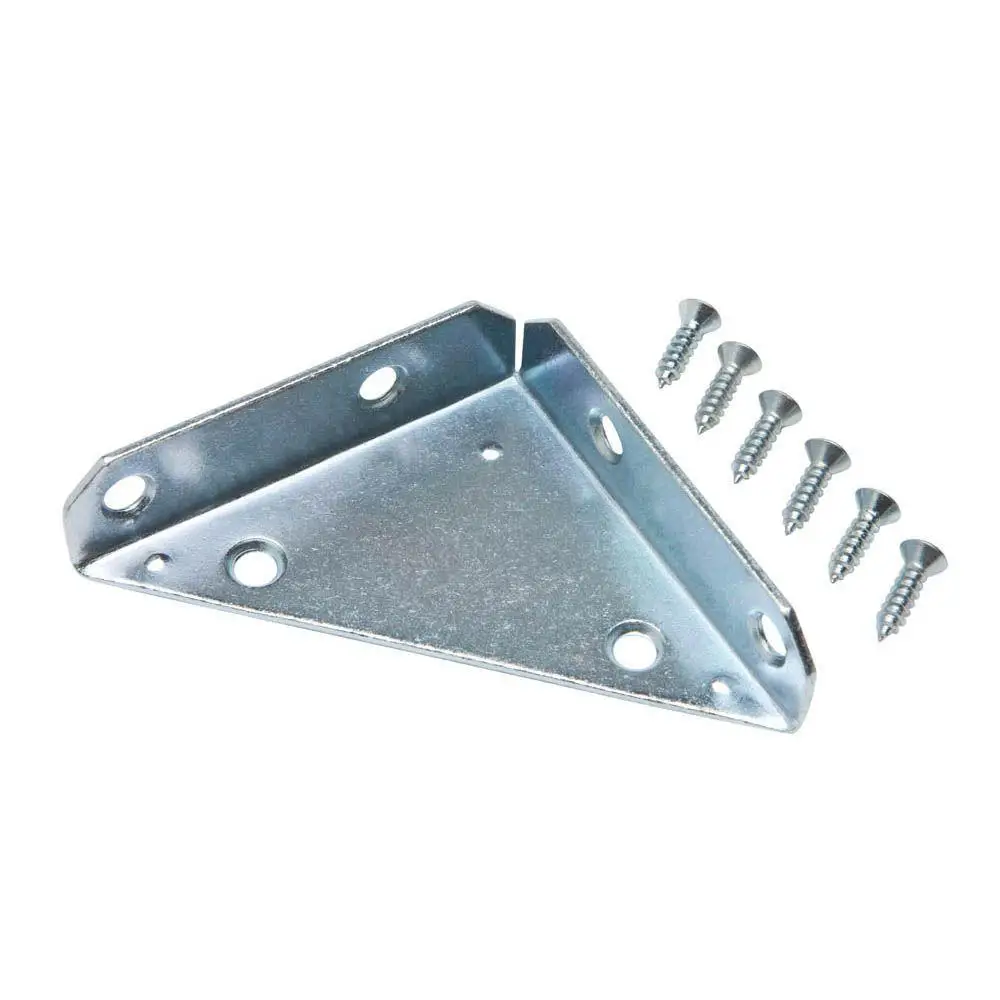 Hardware Wooden Brackets Flat Triangle Steel Corner Brace
