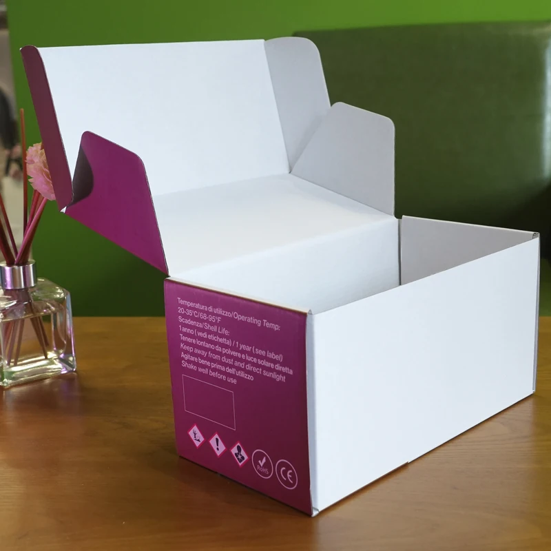 Colorful Gift Packaging Box Luxury Shipping Packing Mailer kraft Cardboard Folding Corrugated Paper Boxes