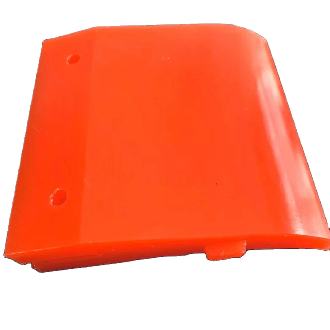 Customized Coal mining rubber polyurethane conveyor belt cleaner scraper