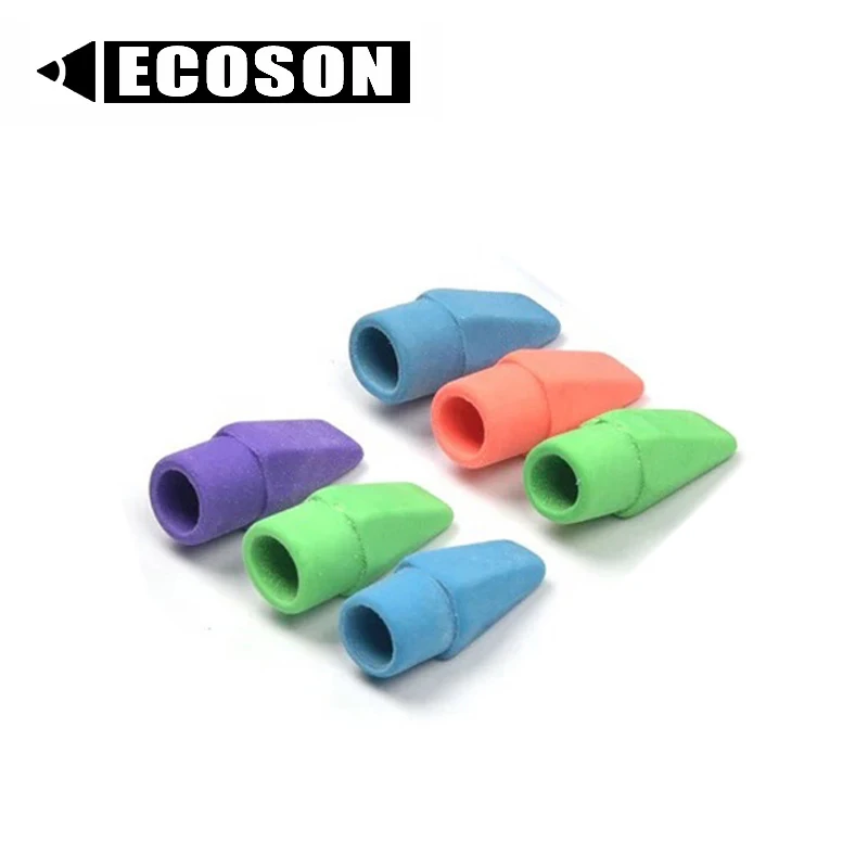 Good Price Promotional Caps Blue Pencil Rubber Trailer Bearing Cap Eraser