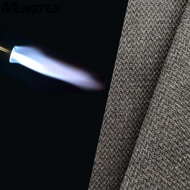 Aluminum material aramid flame resistant abrasion resistant fabric fire retardant fabric