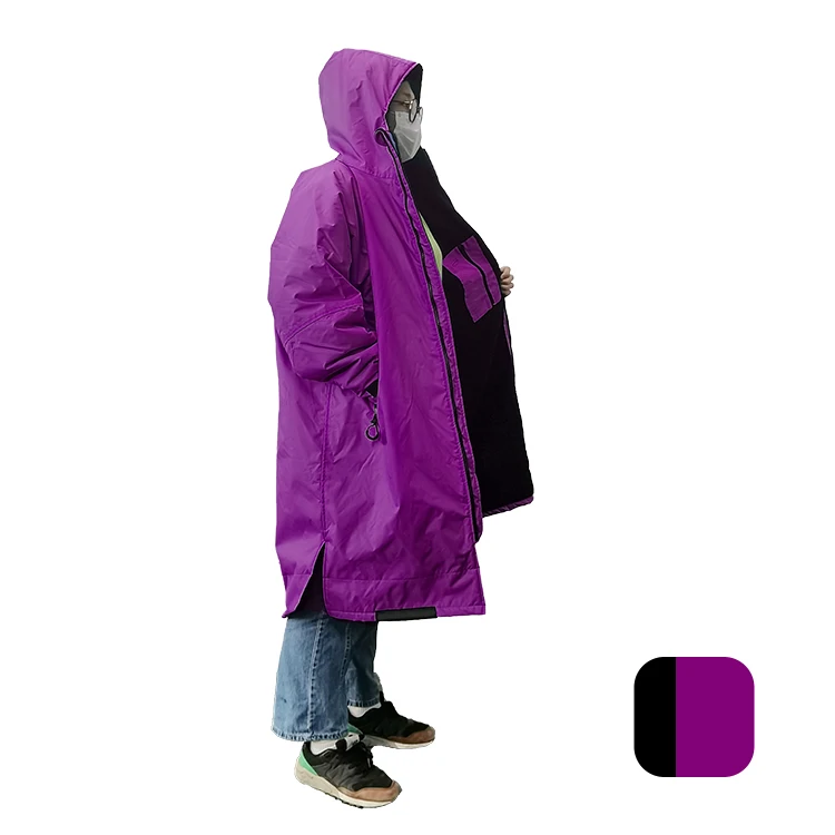 Custom Windproof Waterproof Oversized surf changing robe