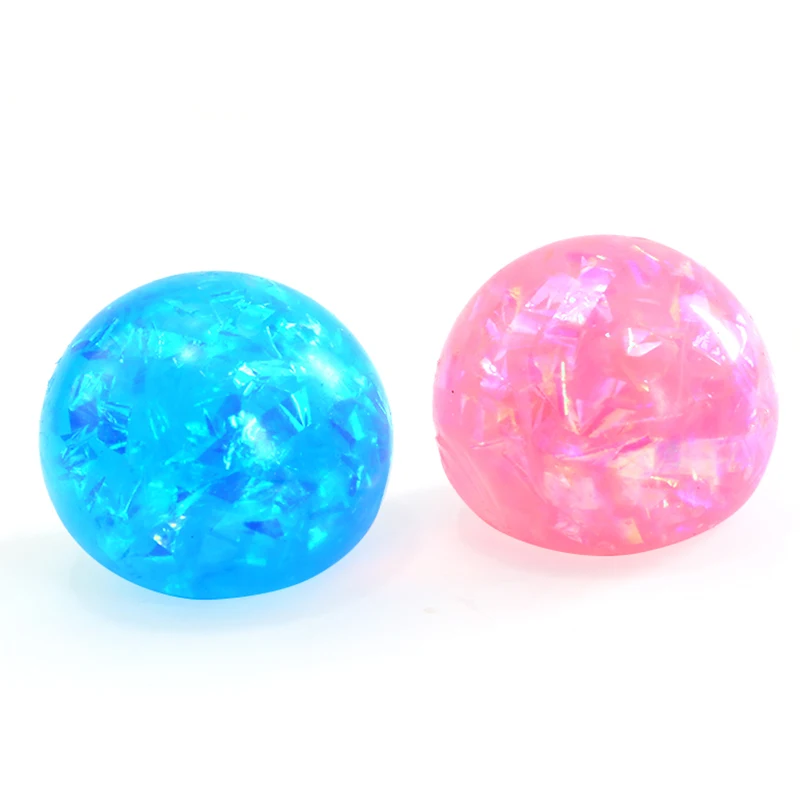 Best sell wholesale soft cheap 6cm colorful stretchy stress candy balls TPR colour bar stretchy stress ball