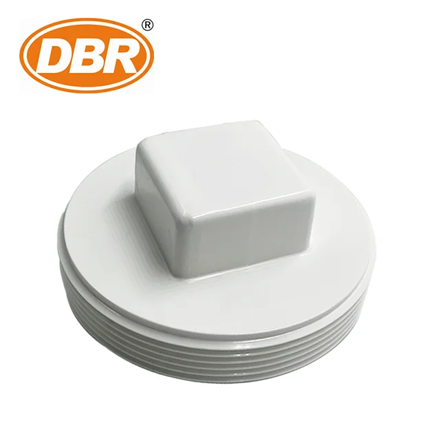 Pvc Fitting Cleanout Plug MPT PVC Pipe Fittings Bathroom Fittings PVC DWV Toilet Accessories