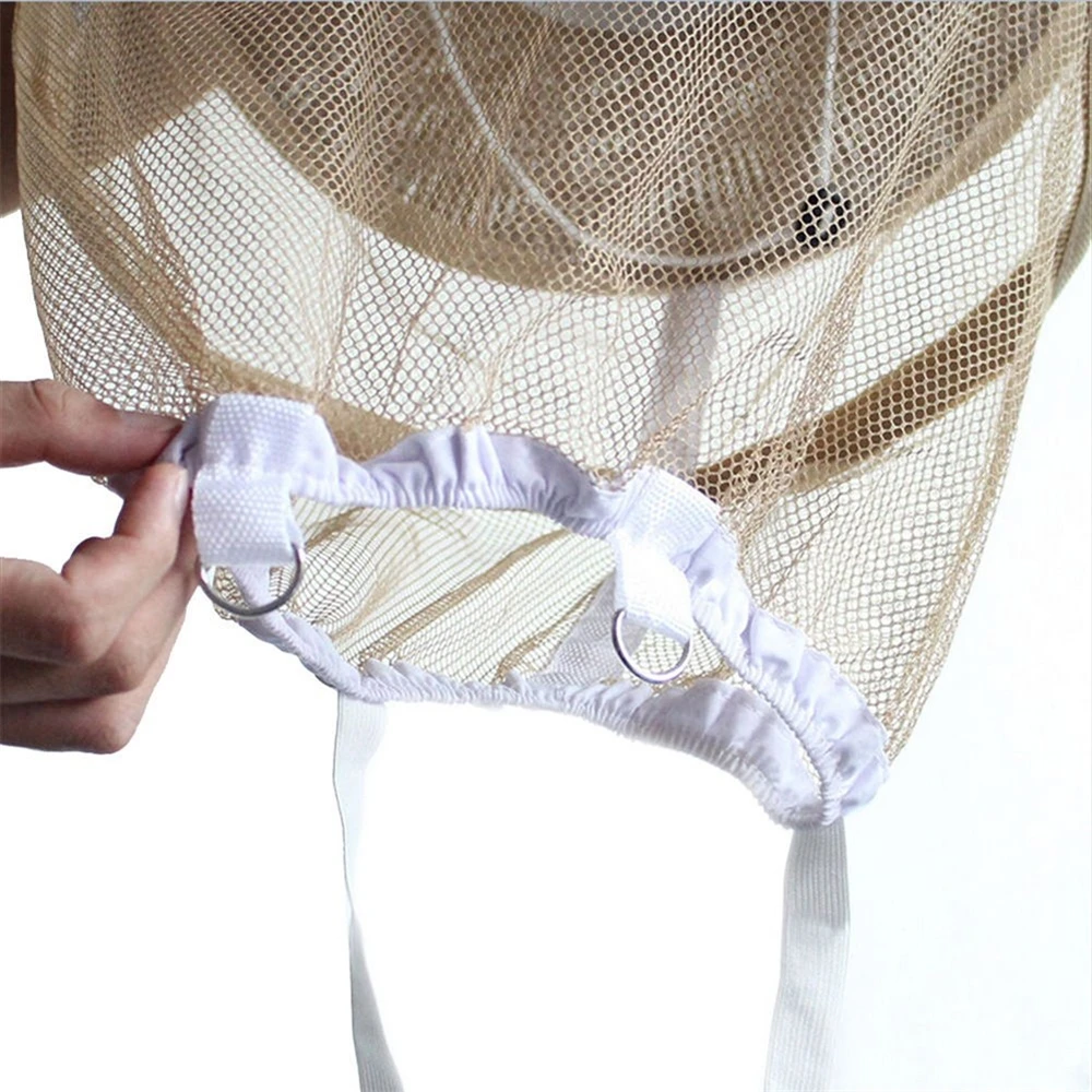 bee hat for Beekeeping with thick steel ring Thickened top bee hat Beekeeping hat