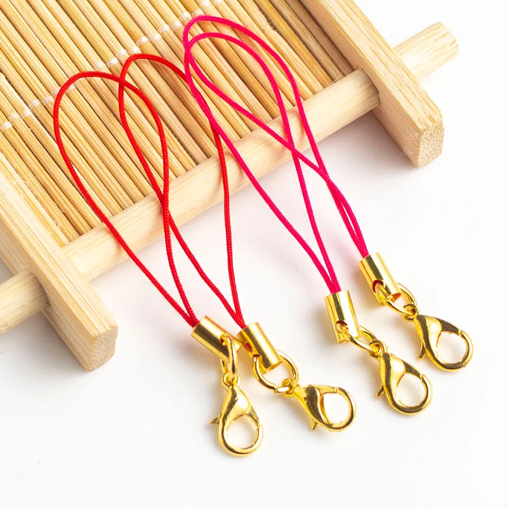 Mobile Phone Rope Lobster Clasp Golden Lanyard Diy Handmade Accessories Connector Hook Fastener Making