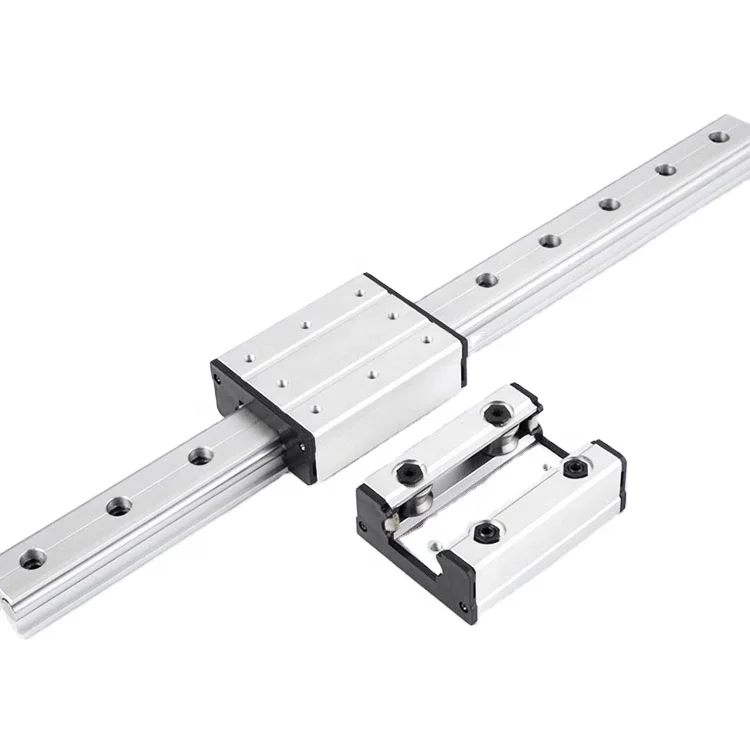 CNC Linear Guide Rail LGD6 LGD8 LGD12 LGD16 Aluminum Rail 6mm LGD6 Double Axis Dual Linear Motion Guide Rail
