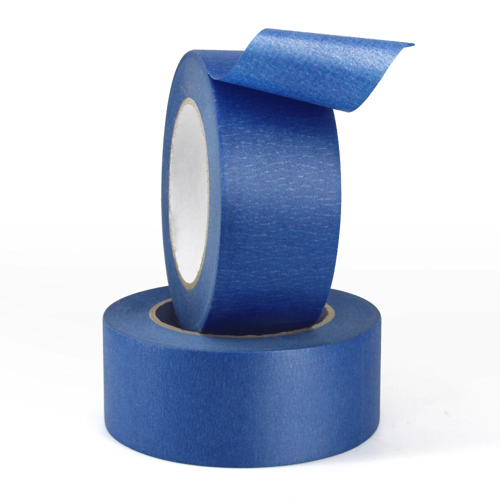 Factory Produce Blue Crepe Paper Painters Masking Tape