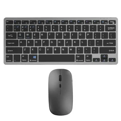 2022 Mini Portable 78keys  Wireless Gaming Mechanical Mouse and Keyboard Combo