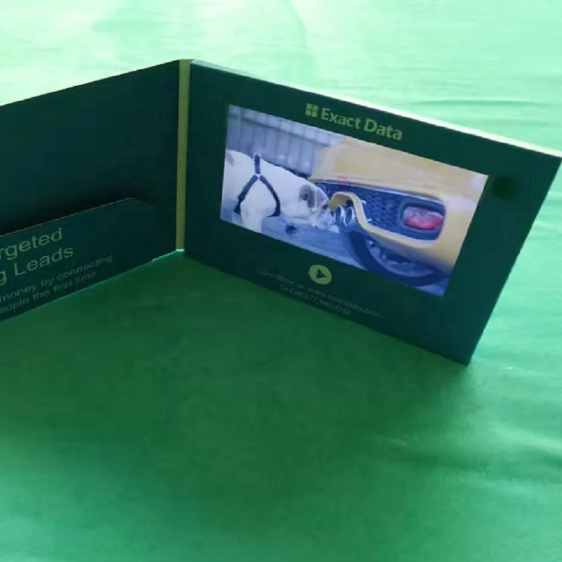 Video card mailer Video business card Digital Advertising Player digital display card