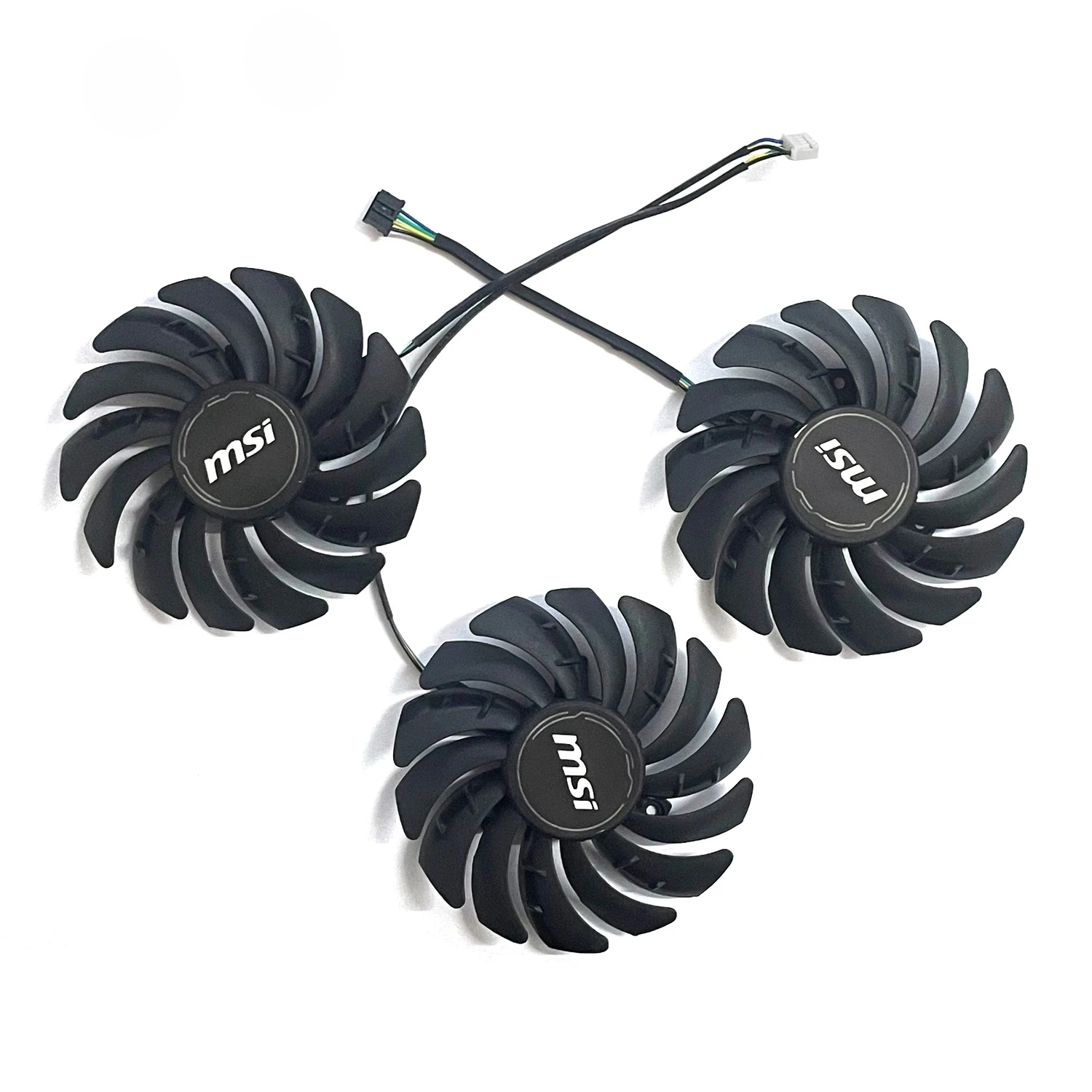 85 мм 4pin PLD09210S12HH RTX3080 кулер MSI Geforce RTX 3060 Ti 3070 3080 3090 Ventus 3X игровая видеокарта