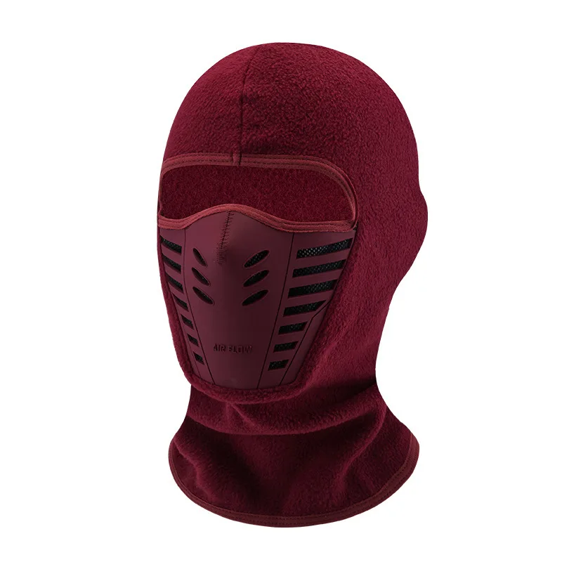 Ski Maskss Balaclava Full Face Cover Head Warmer Windproof Cycling Mask Hat Thermal Fleece Balaclava